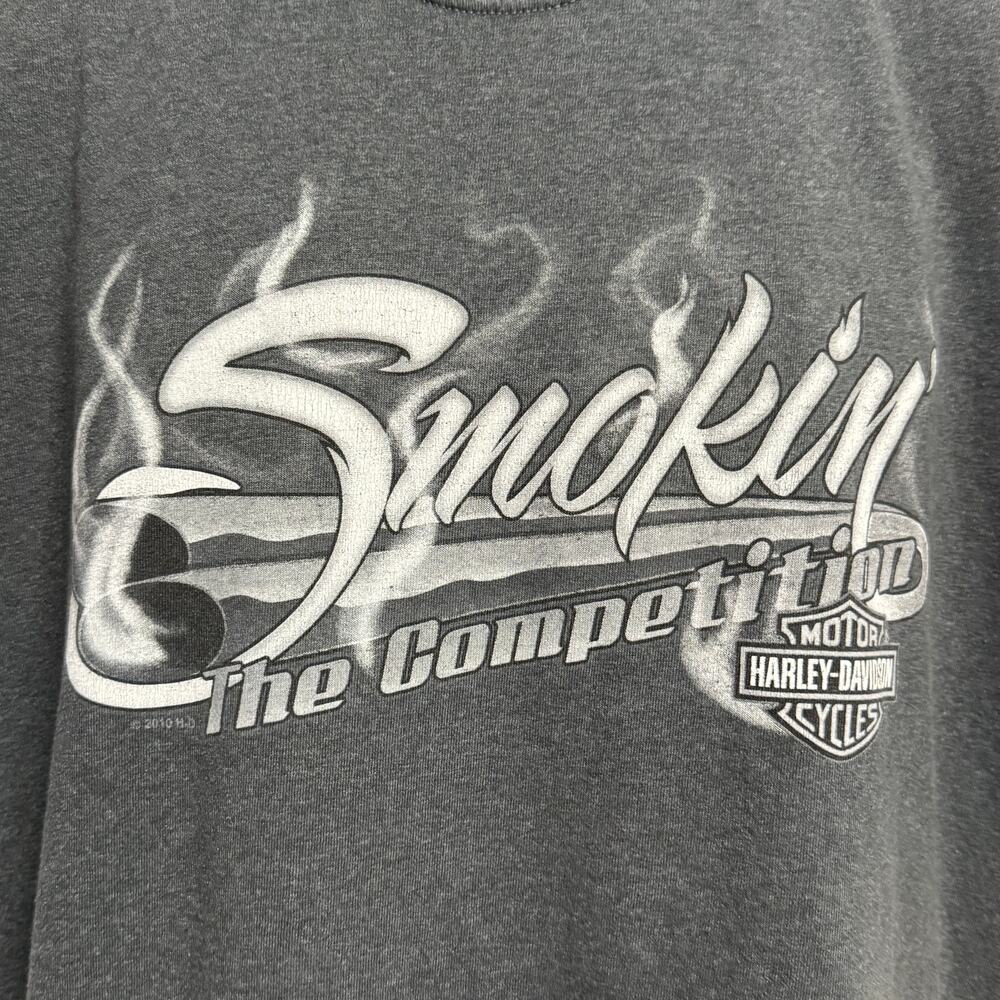 Harley Davidson Smokin' The Competition Sleeveless Shirt Miami Florida XL